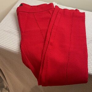 Dalia Women's Red Textured Ponte